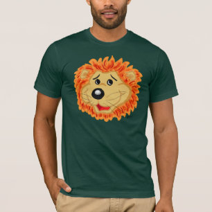 T-shirt da cara do leão