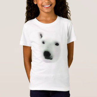 T-shirt da cara do urso polar