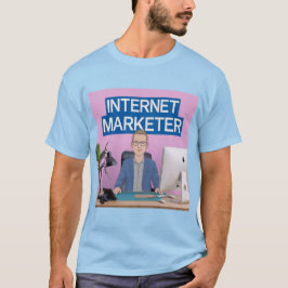 T-Shirt da Carreira do Internet Marketer