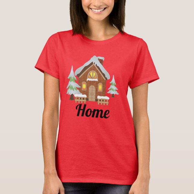 T-Shirt da Casa de Neve (Frente)