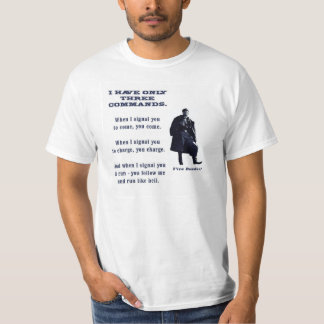 T-shirt da cavalaria da guerra civil dos Amos