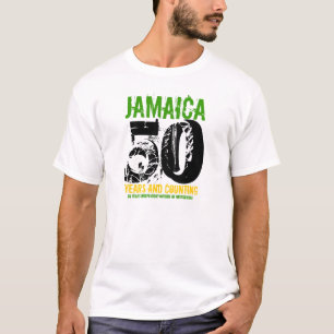 T-shirt da celebração da independência de Jamai