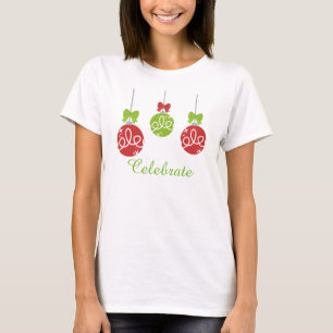 T-Shirt da Celebração de Natal