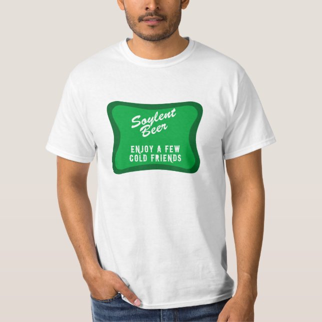 T-shirt da cerveja de Soylent (Frente)