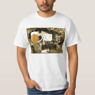 T-shirt da cerveja do vintage
