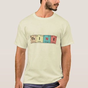 T-shirt da ciência da comédia - 'Think
