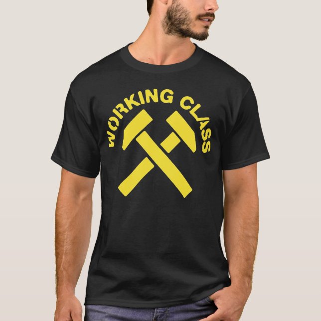 T-shirt da classe trabalhadora (Frente)