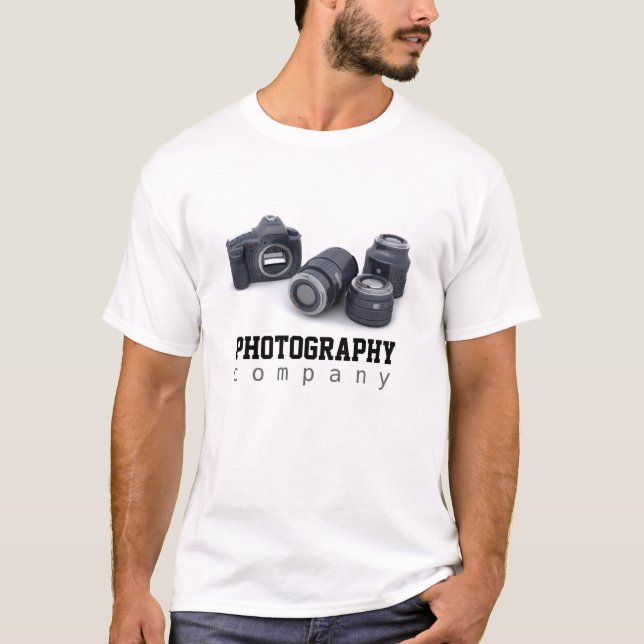 T-Shirt da Companhia de Fotografia (Frente)