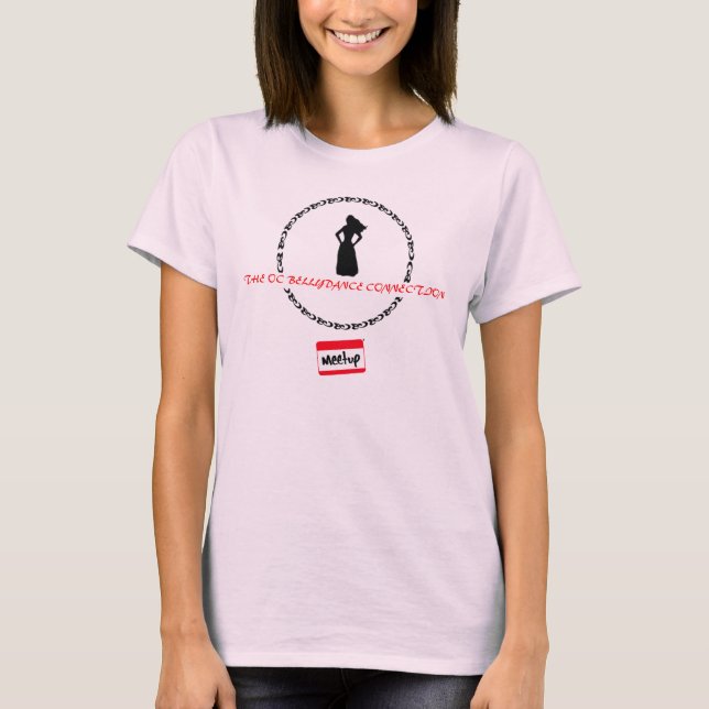 T-shirt da CONEXÃO MEETUP de OC BELLYDANCE (Frente)