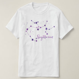 T-shirt da constelação do zodíaco do Sagitário