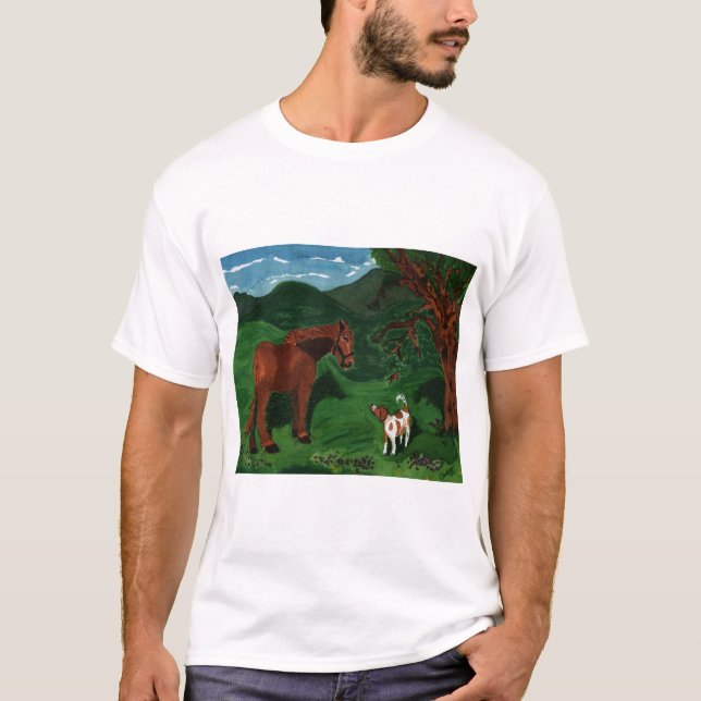 T-shirt da consulta dos homens (Frente)