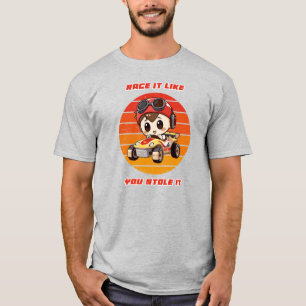 T-Shirt da Corrida de Carro RC