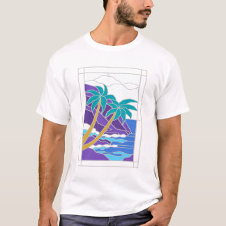 T-shirt da costa de Napali