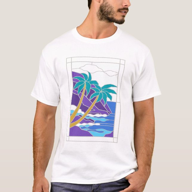 T-shirt da costa de Napali (Frente)