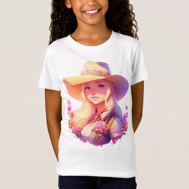 T-Shirt da Cowgirl (Frente)