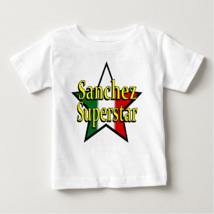 T-shirt da criança da estrela mundial de Sánchez