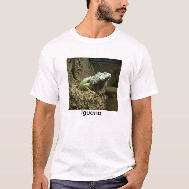 T-shirt da criança da iguana (menino) (Frente)