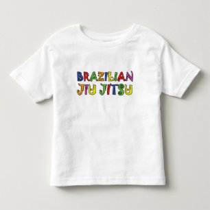 T-shirt da criança de Jiujitsu do brasileiro