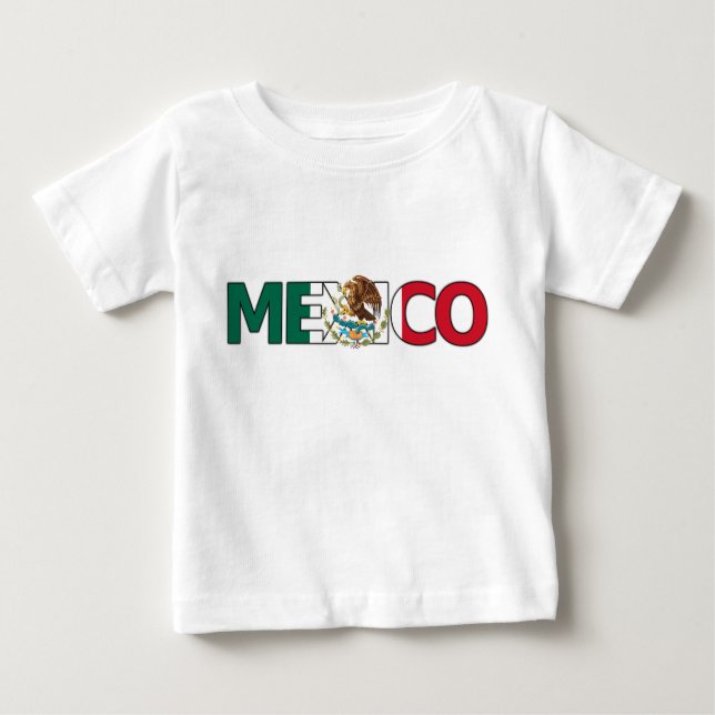 T-shirt da criança de México (Frente)