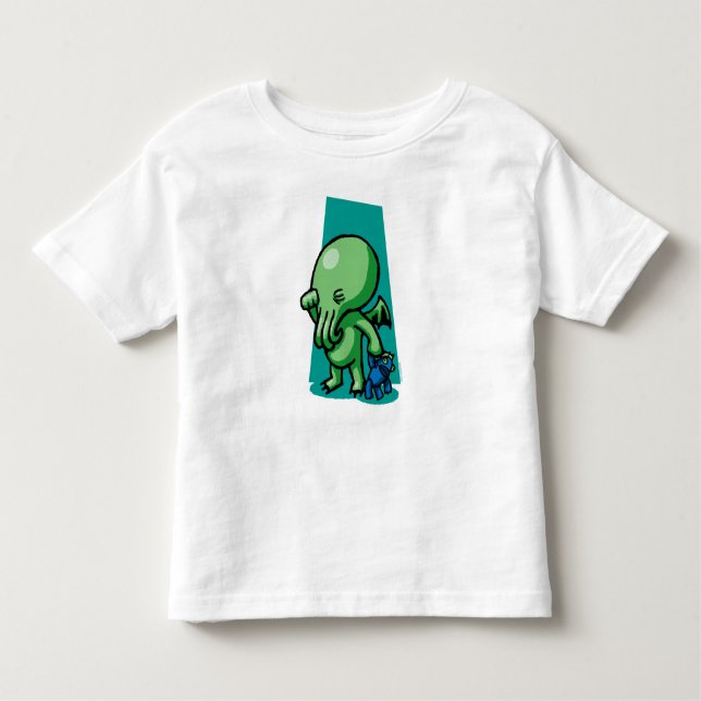 T-shirt da criança de Sleepytime Cthulhu (Frente)