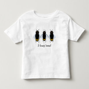 T-shirt da criança do algodão de BuzzAboutBees d