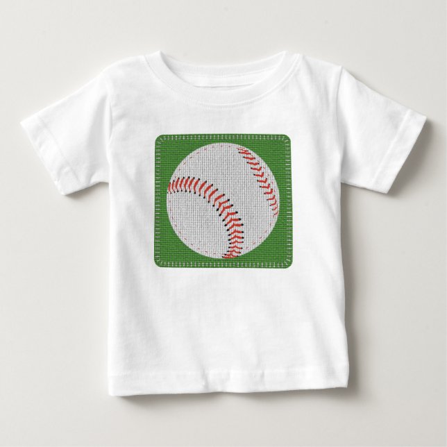 T-shirt da criança do basebol (Frente)
