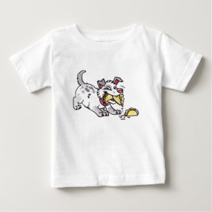T-shirt da criança do cão do Taco