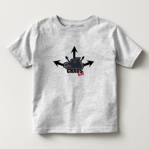 T-shirt da criança do caos
