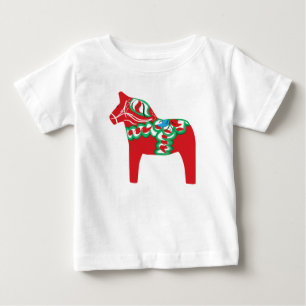 T-shirt da criança do cavalo de Dala