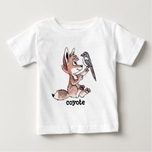 T-shirt da criança do chacal e do Magpie