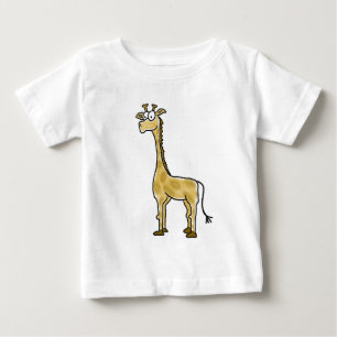 T-shirt da criança do girafa