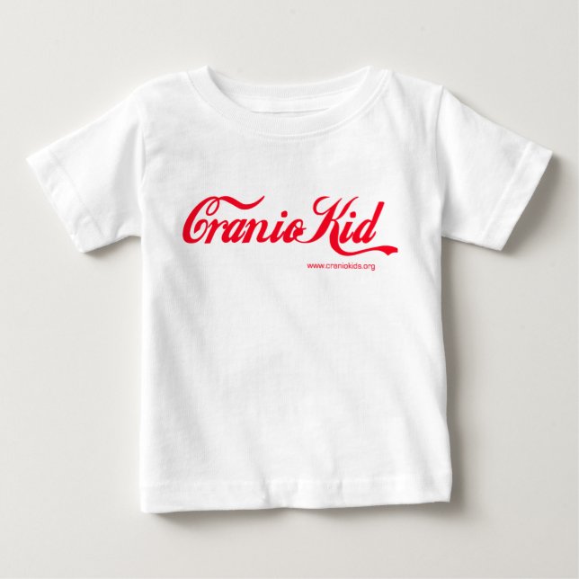 T-shirt da criança do miúdo de Cranio (Frente)
