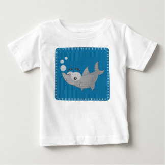 T-shirt da criança do tubarão
