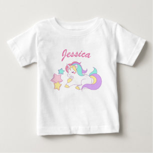 T-shirt da criança do unicórnio