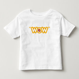 T-shirt da criança do "wow"