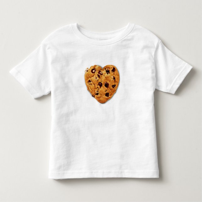T-shirt da criança dos pedaços de chocolate (Frente)
