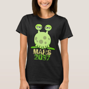 T-Shirt da Criatura da Alienígena Verde