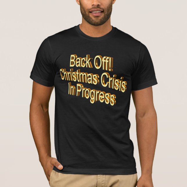 T-shirt da crise do Natal (Frente)