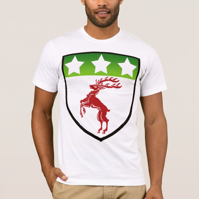 T-SHIRT DA CRISTA DE DOUGHERTY (Frente)