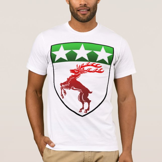 T-SHIRT DA CRISTA DE DOUGHERTY (Frente)