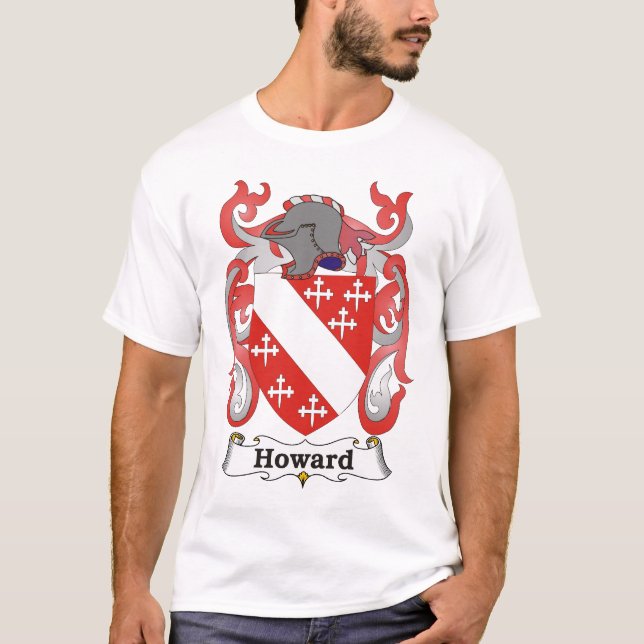 T-shirt da crista de Howard (Frente)