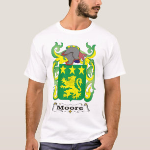 T-shirt da crista de Moore