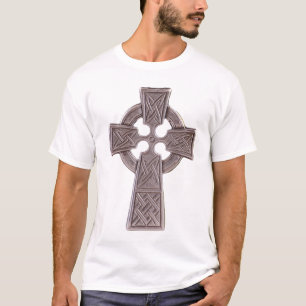 T-shirt da cruz celta