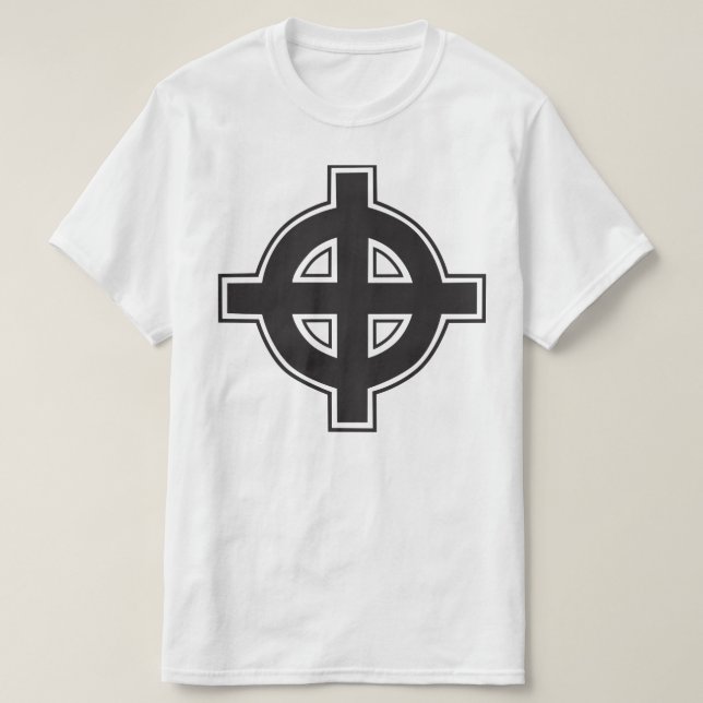 T-shirt da cruz celta (Frente do Design)