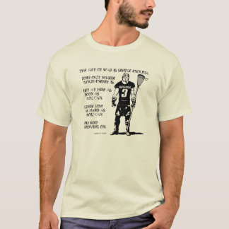 T-shirt da defesa Quote2 do Lacrosse