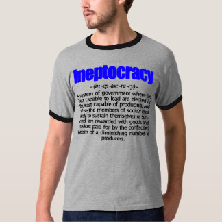 T-shirt da definição de Ineptocracy