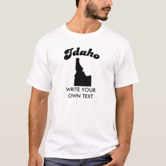 T-SHIRT DA DIVISA DO ESTADO DE IDAHO