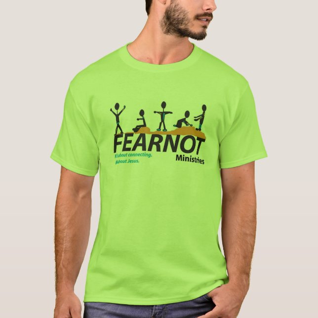 T-shirt da divisa do roupa de FearNot (Frente)