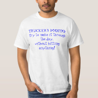 T-shirt da divisa dos camionistas