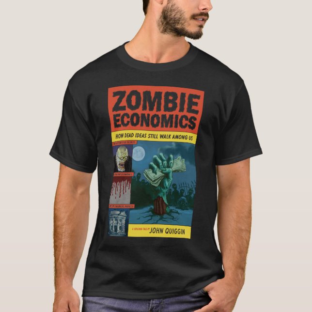 T-shirt da economia do zombi (Frente)